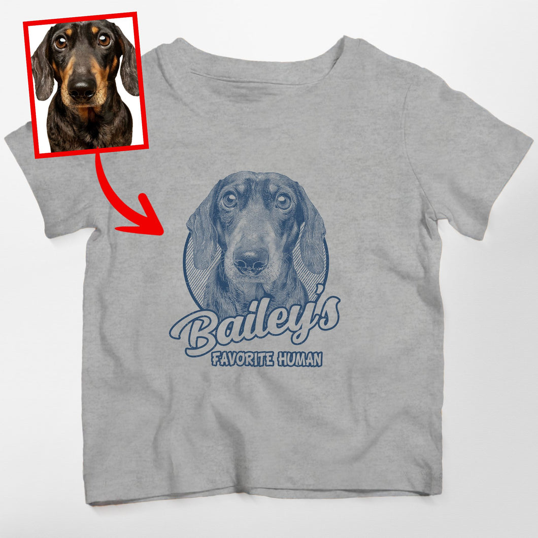 Pawarts | Super Adorable Customized Dog T-Shirt [Surprised Gift For Kids]