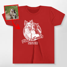 Load image into Gallery viewer, Pawarts | Super Adorable Customized Dog T-Shirt [Surprised Gift For Kids]
