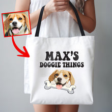 Load image into Gallery viewer, Pawarts | Custom Doggie Things Tote Bag

