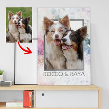 Load image into Gallery viewer, Pawarts | Super Cute Custom Dog Canvas [Special Gift For Dog Lovers]
