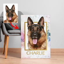 Load image into Gallery viewer, Pawarts | Super Cute Custom Dog Canvas [Special Gift For Dog Lovers]
