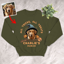 Load image into Gallery viewer, Pawarts | Spooky Personalized Dog Sweatshirt [For Halloween]
