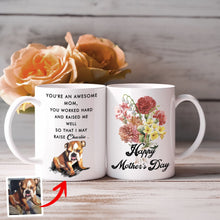 Load image into Gallery viewer, Pawarts - Mom You Raised Me Now I Raise Dog - Mother&#39;s Day Mug
