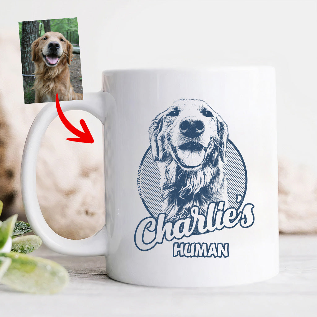 Pawarts - [Surprise Gift for Dog Lovers] Custom Dog Mug For Humans