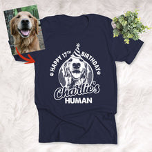 Load image into Gallery viewer, Pawarts - (Happy Birthday) Custom Dog T-shirts, Unforgettable Gifts For Dog Owners
