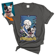 Load image into Gallery viewer, Pawarts | Spooky Customized Comfort Color T-shirts [For Dog&#39;s Human]
