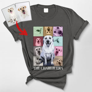 Pawarts | Personalized Dog Era Comfort Colors T-shirt For Human - Pawarts