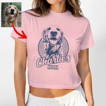 Load image into Gallery viewer, Custom Dog Baby Tee - Hand-Drawn Dog Sketch, Cute Gift for Dog Moms
