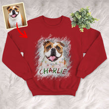 Load image into Gallery viewer, Pawarts | Personalized Christmas Dog Vintage Sweatshirt [Christmas Gift]
