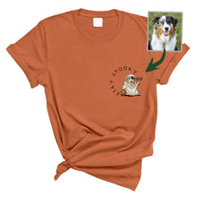 Load image into Gallery viewer, Pawarts | Personalized Halloween Dog Costume Stay Spooky Comfort Colors T-shirt [For Hooman]
