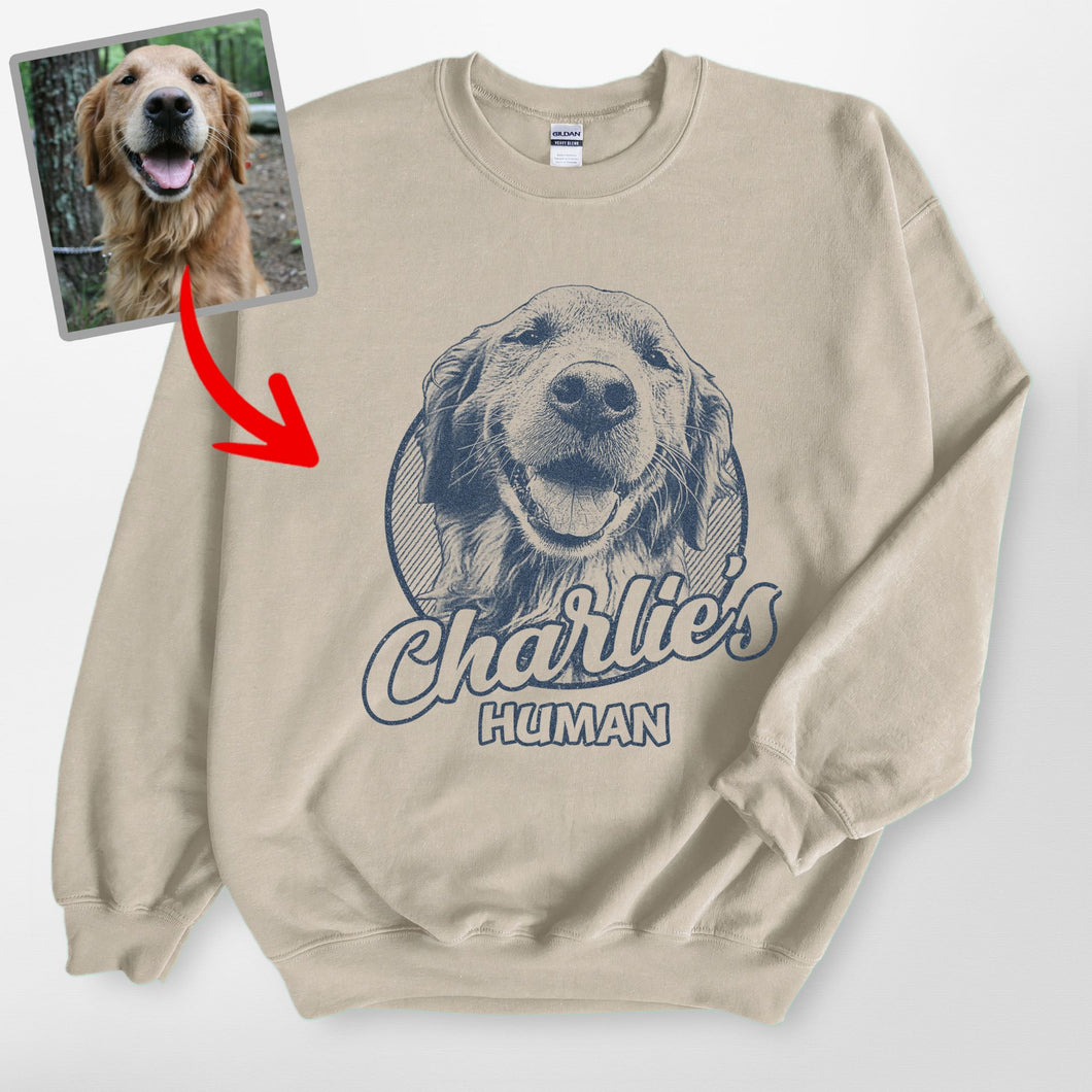Pawarts | Personalized Dog Crewneck Sweatshirts For Humans