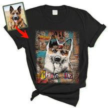 Load image into Gallery viewer, Pawarts | Customized Pop Dog Collages Style T-shirt [For Hooman]
