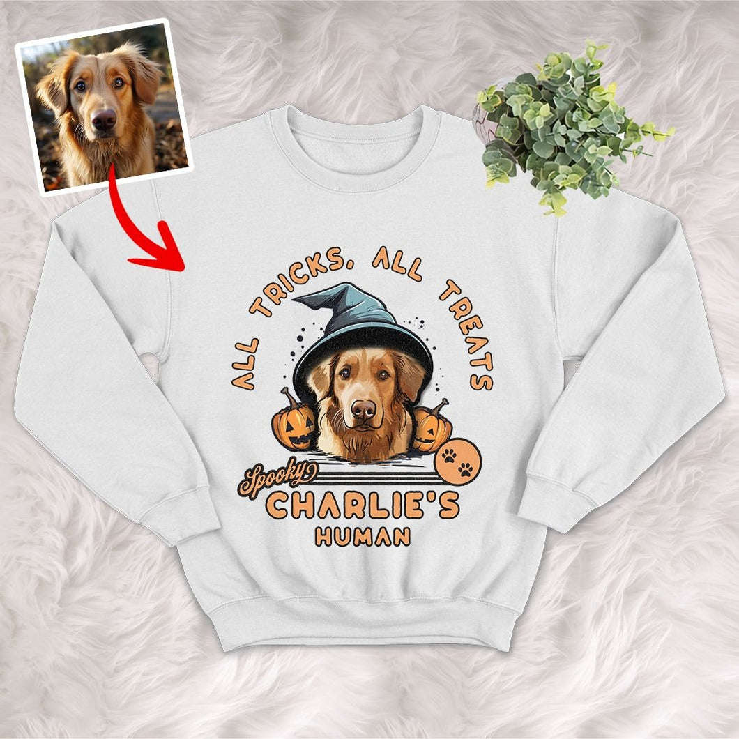 Pawarts | Spooky Personalized Dog Sweatshirt [For Halloween]