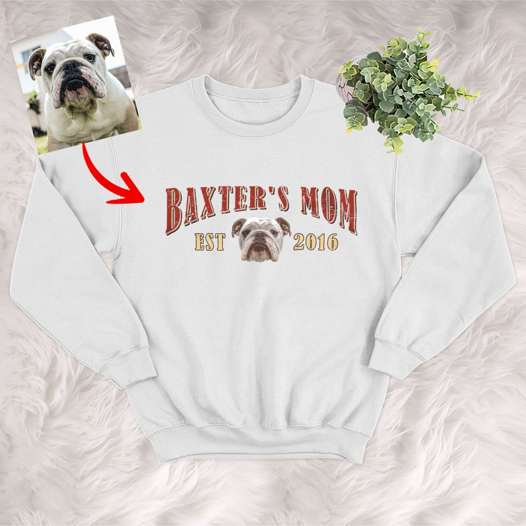 Pawarts | Personalized Vintage Dog Sweatshirt [Christmas Gift]