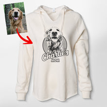 Load image into Gallery viewer, Pawarts | Custom Dog Cali Wave Hoodie For Dog Mom
