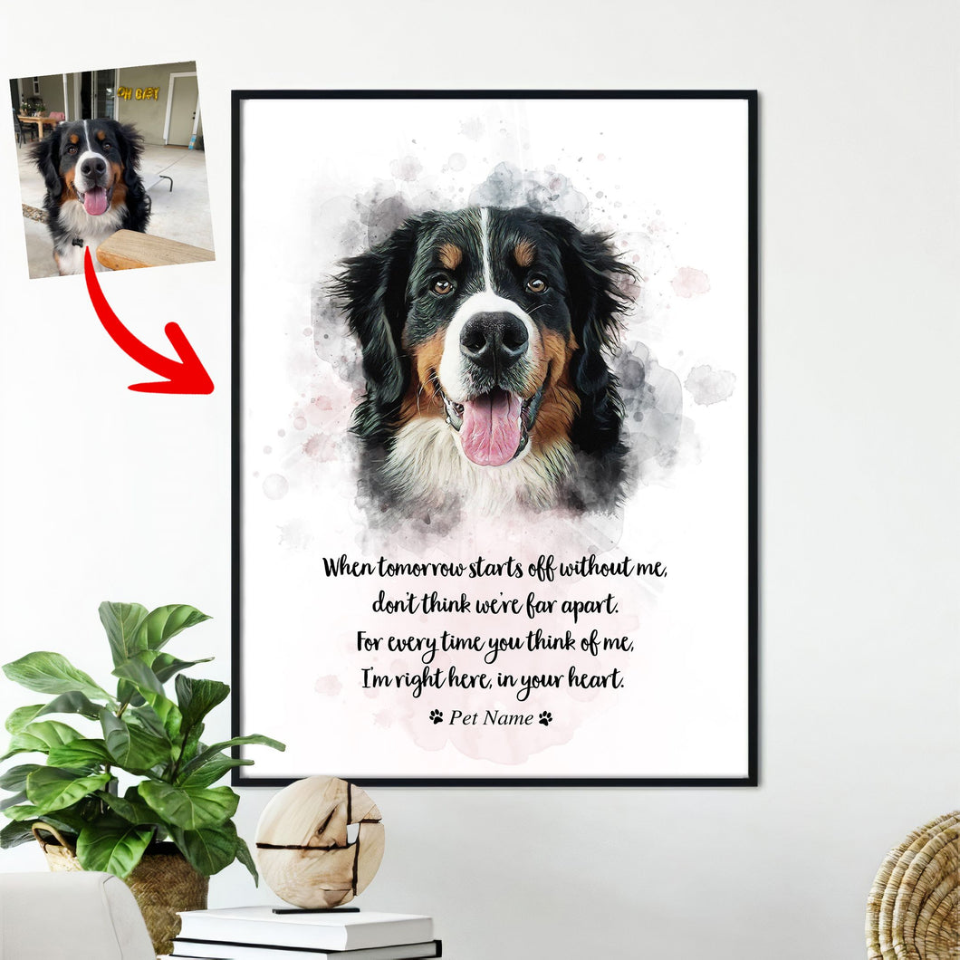 Pawarts | Unforgettable Personalized Dog Portrait Poster