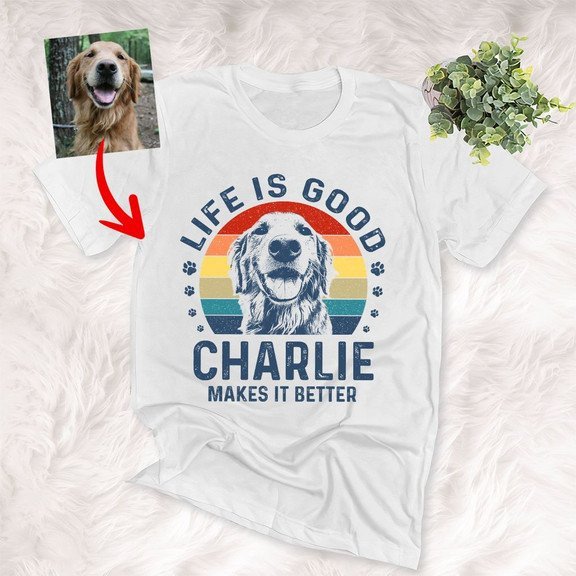 Good best sale dog shirts