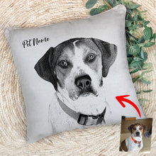 Load image into Gallery viewer, Pawarts -  Freaking Amazing Personalized Dog Photo Pillowcase
