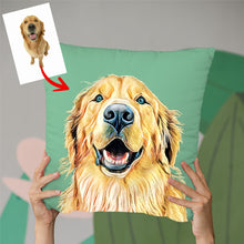 Load image into Gallery viewer, Pawarts | Great Custom Pet Colorful Painting Portrait Pillowcase
