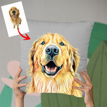 Load image into Gallery viewer, Pawarts | Great Custom Pet Colorful Painting Portrait Pillowcase
