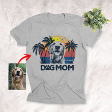 Load image into Gallery viewer, Pawarts | Fantastic Summer Vibes Customized Dog Portrait T-shirt
