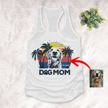 Load image into Gallery viewer, Pawarts | Summer Vibes Customized Dog Portrait Women&#39;s Tank Top
