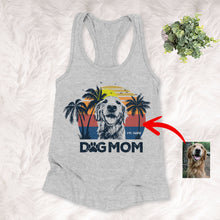 Load image into Gallery viewer, Pawarts | Summer Vibes Customized Dog Portrait Women&#39;s Tank Top
