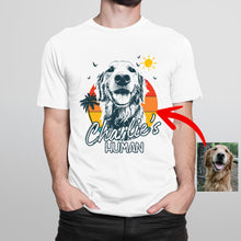 Load image into Gallery viewer, Pawarts | The Coolest Summer Vibes Custom Dog T-Shirt [For Dog Dad]
