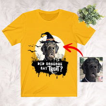 Load image into Gallery viewer, Pawarts | Spooky Custom Dog Portrait Shirt [Best For Halloween]
