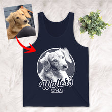 Load image into Gallery viewer, Pawarts - Sketch Dog Unisex Tank top

