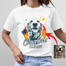 Load image into Gallery viewer, Pawarts - The Coolest Summer Vibes Custom Dog T-Shirt [For Dog Mom]
