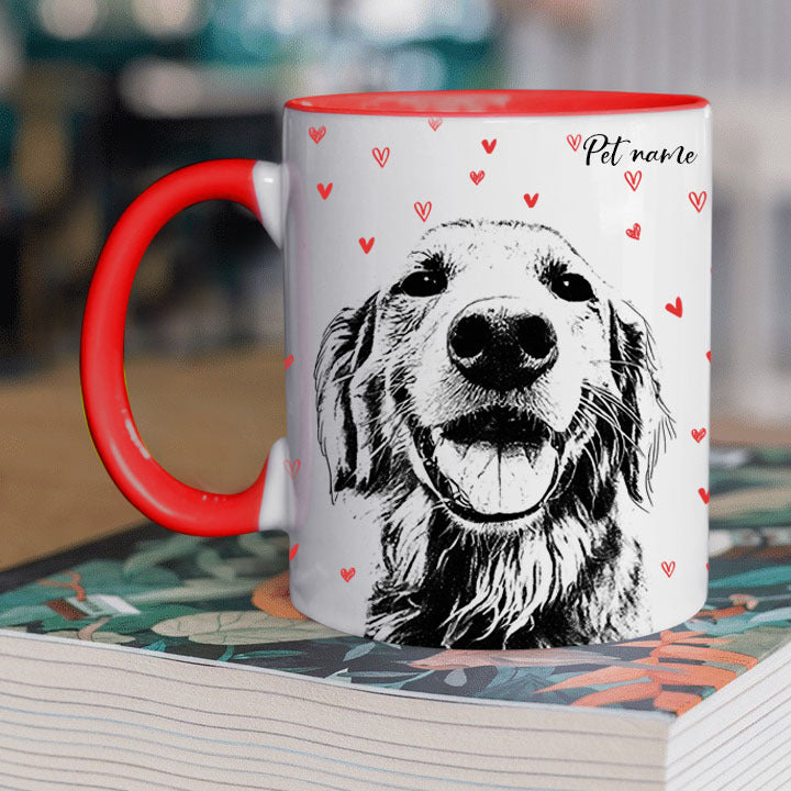 Pawarts | Top-Notch Personalized Dog Portrait Coffee Mug