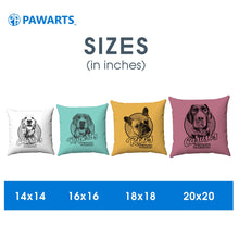 Load image into Gallery viewer, Pawarts | The Perfect Personalized Dog Portrait Pillow Case
